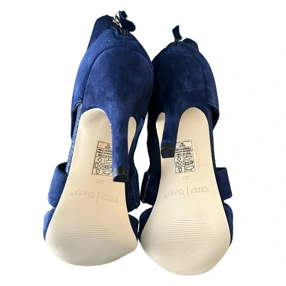 White House Black Market Navy Heels